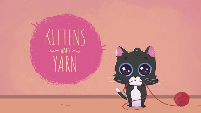 Kittens and Yarn