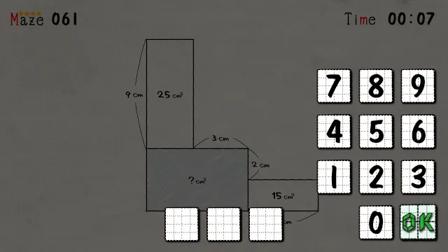 Menseki: Area Maze puzzles screenshot 2