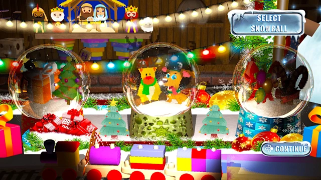 Merry Christmas Snowball Bubble screenshot 3