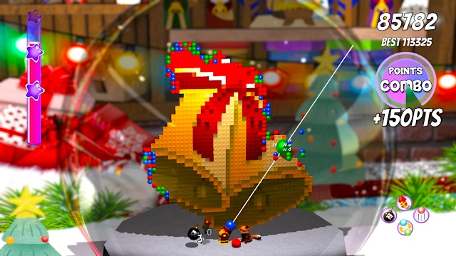 Merry Christmas Snowball Bubble screenshot 4