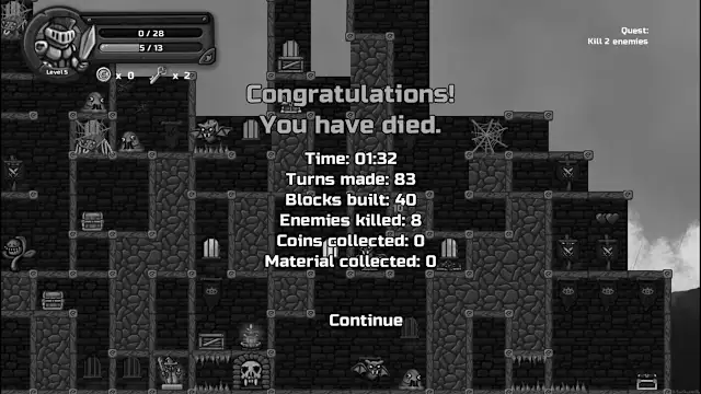 Dungetris screenshot 1