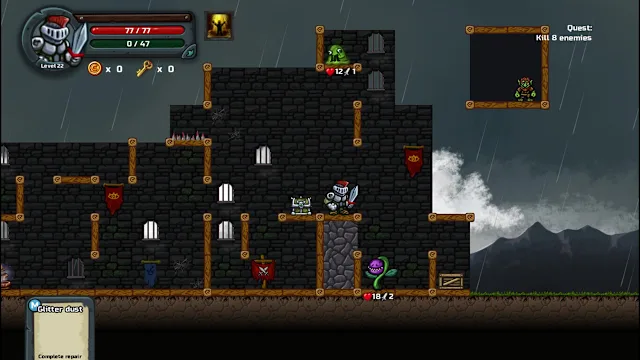 Dungetris screenshot 0