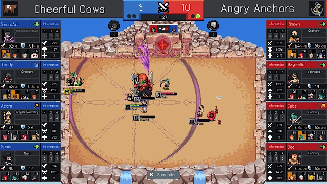 Teamfight Manager screenshot 1