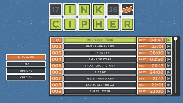 Ink Cipher screenshot 1
