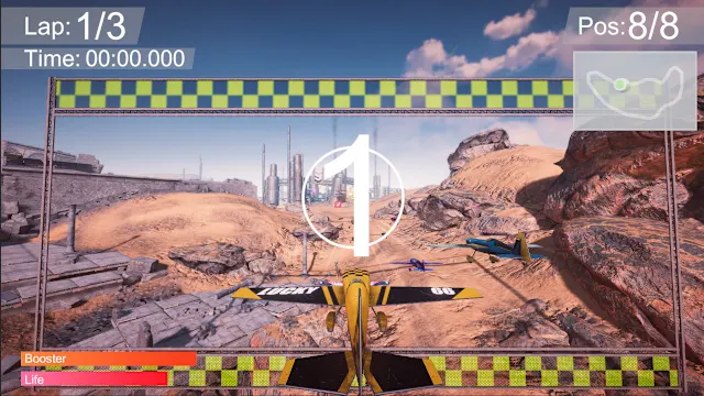 Air Stunt Racing screenshot 0