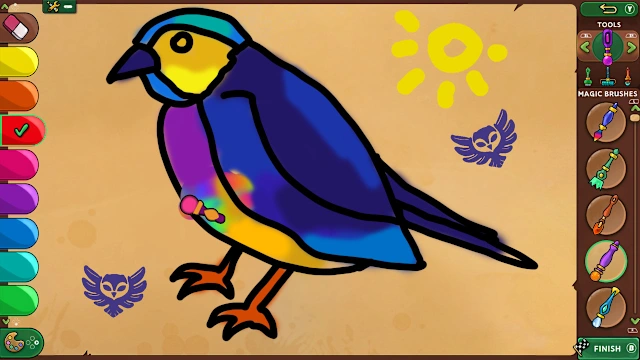 Red Wings: Coloring Planes screenshot 4