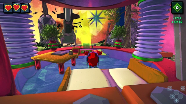 Unstrong: Space Calamity screenshot 1