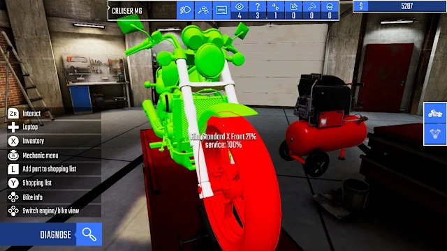 Biker Garage: Mechanic Simulator screenshot 4
