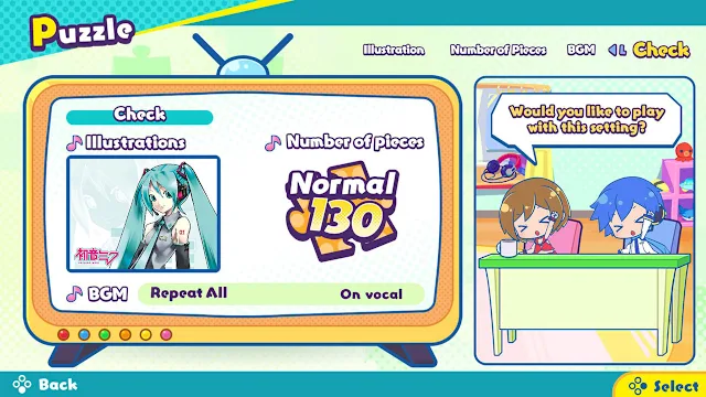 Hatsune Miku Jigsaw Puzzle screenshot 2