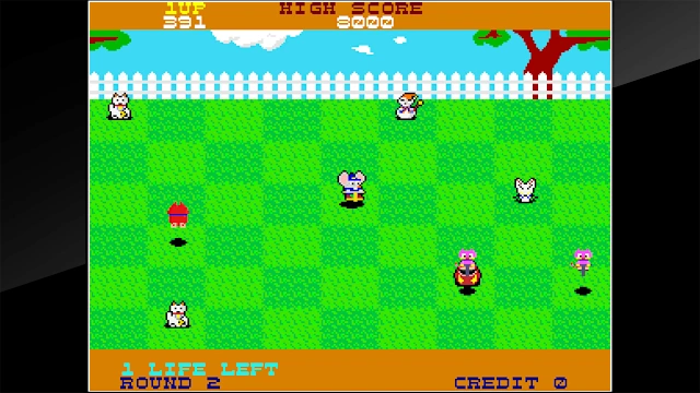 Arcade Archives HOPPING MAPPY screenshot 1
