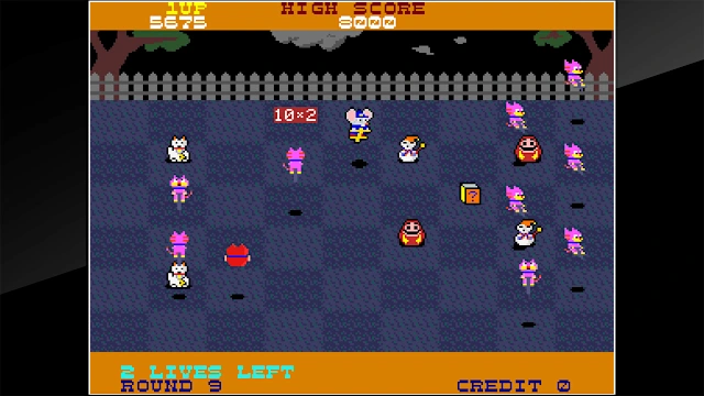 Arcade Archives HOPPING MAPPY screenshot 5