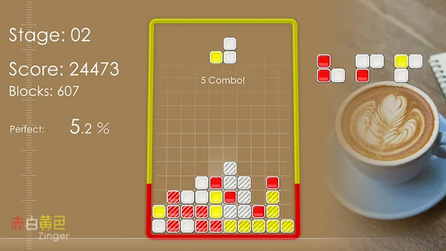 Red White Yellow Zinger screenshot 2