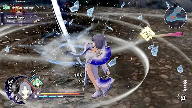 Neptunia X SENRAN KAGURA: Ninja Wars screenshot 4