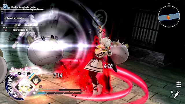 Neptunia X SENRAN KAGURA: Ninja Wars screenshot 3