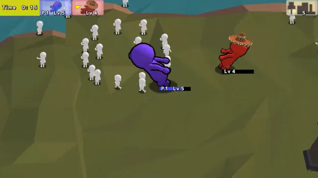 Pixel Game Maker Series Biggerman.io screenshot 2