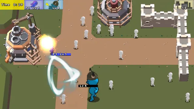 Pixel Game Maker Series Biggerman.io screenshot 3