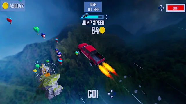 Mega Ramp Car Jumping screenshot 6