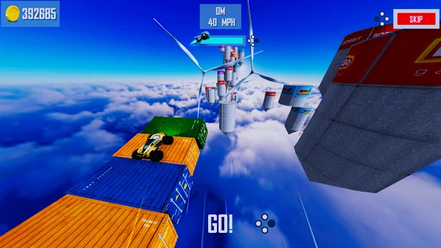 Mega Ramp Car Jumping screenshot 5