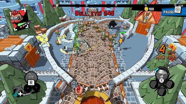 Zombie Rollerz: Pinball Heroes screenshot 2