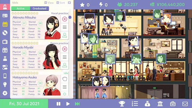 Idol Manager screenshot 1
