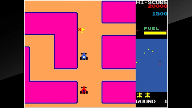 Arcade Archives NEW RALLY-X screenshot 1