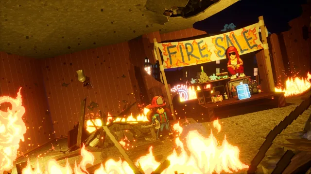 Firegirl: Hack 'n Splash Rescue DX screenshot 2