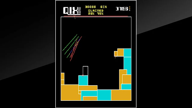 Arcade Archives QIX screenshot 2