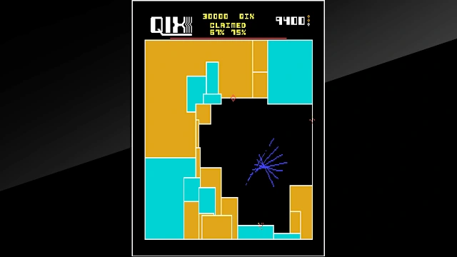 Arcade Archives QIX screenshot 1