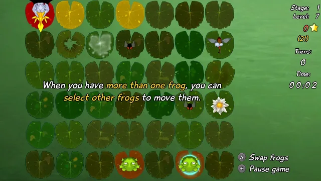 Frogs vs. Storks screenshot 0
