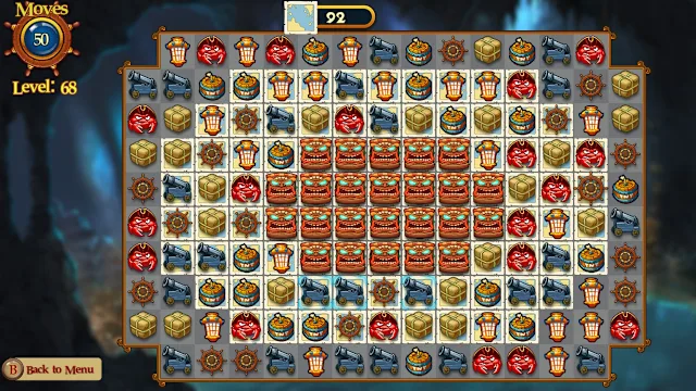 Match Three Pirates II screenshot 4