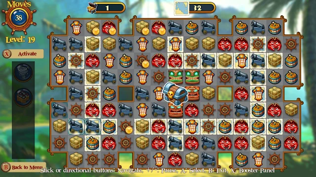 Match Three Pirates II screenshot 2