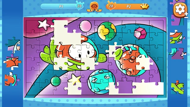 Om Nom: Coloring, Toons & Puzzle screenshot 3