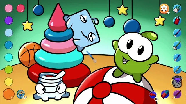 Om Nom: Coloring, Toons & Puzzle screenshot 6