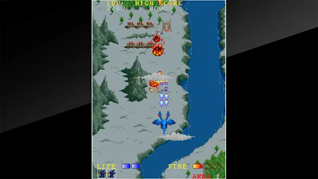 Arcade Archives DRAGON SPIRIT screenshot 2