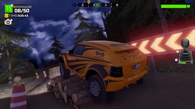Offroad Night Racing screenshot 1