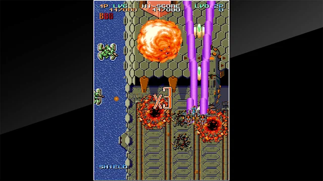 Arcade Archives GUNNAIL screenshot 1