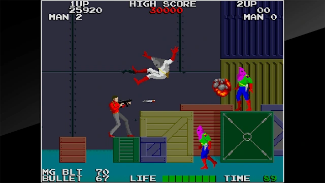 Arcade Archives ROLLING THUNDER screenshot 3