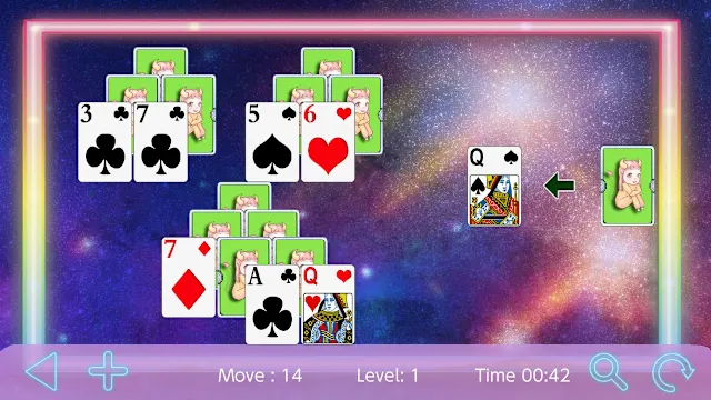 Zodiac Tri Peaks Solitaire screenshot 0