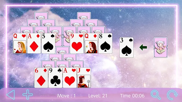 Zodiac Tri Peaks Solitaire screenshot 1