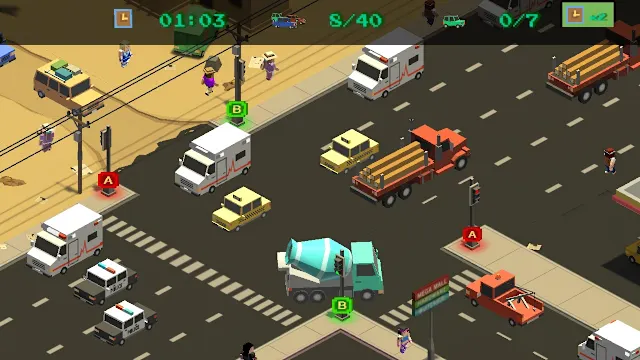 Crossroad Simulator screenshot 2
