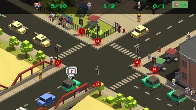 Crossroad Simulator screenshot 1
