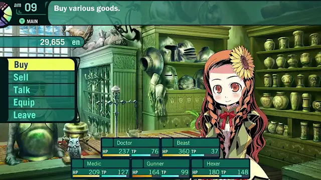 Etrian Odyssey II HD screenshot 4