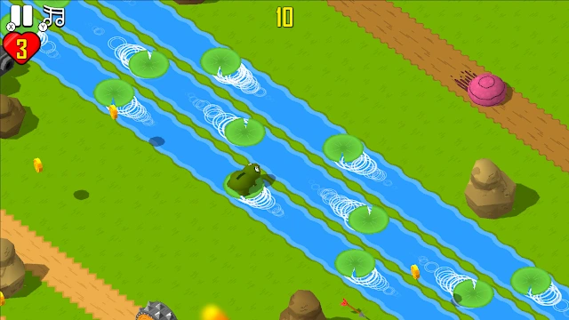 Froggy Crossing screenshot 2
