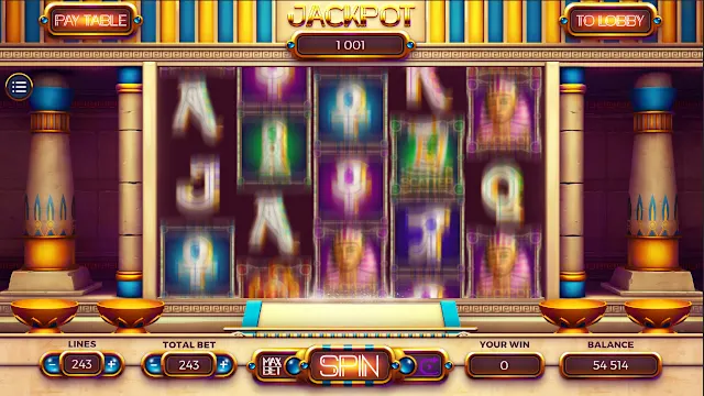 Pyramids Slot Machines screenshot 2