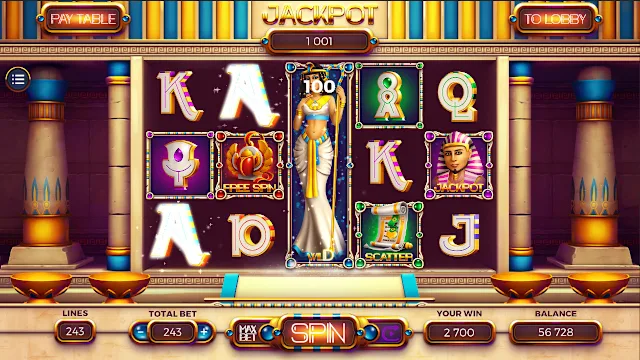 Pyramids Slot Machines screenshot 3