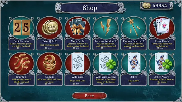 Jewel Match Solitaire: Winterscapes screenshot 2