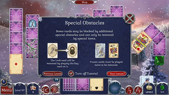 Jewel Match Solitaire: Winterscapes screenshot 0