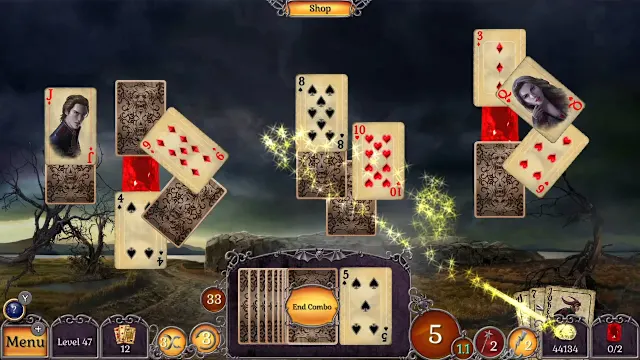 Jewel Match Twilight Solitaire screenshot 0