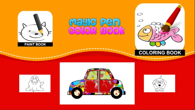 Magic Pen Color Book screenshot 0