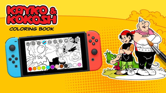Kayko & Kokosh Coloring Book